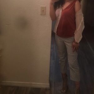 soho apparel striped pants